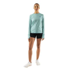 Women's UPF Tee Ice Long Sleeve - Nile Blue