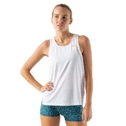 Women's Race Pace Tank Top - White