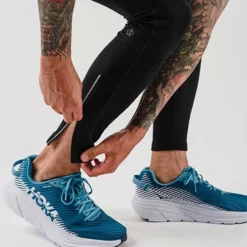 Men's Pocket Tightz Fleece - Black -Patagonia Shop DSC03062 2048x 1 1