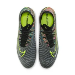 Nike Unisex Phantom GX Elite Fusion FG Footwear - Black/Volt/White - Regular (D) -Patagonia Shop DV6971 071 PHCTH001 2000