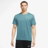 Nike Men's Miler Short Sleeve Top- Mineral Teal