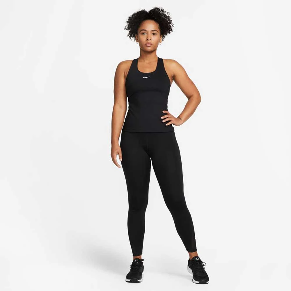 Nike Women's Dri-Fit Swoosh Bra Tank - Black 1 Nike Women's Dri-Fit Swoosh Bra Tank - Black