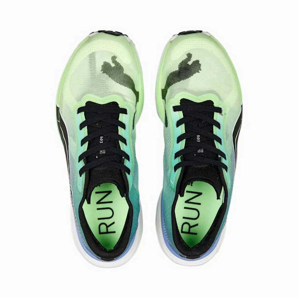 Women's Deviate Nitro Elite 2 Running Shoe- Fizzy Lime/Royal Sapphire/PUMA Black- Regular (B) 2 Women's Deviate Nitro Elite 2 Running Shoe- Fizzy Lime/Royal Sapphire/PUMA Black- Regular (B) - Image 2