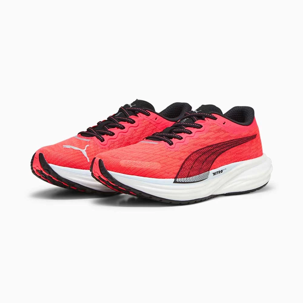 Women's Deviate Nitro 2 Running Shoe - Puma Black/Fire Orchid- Regular (B) 2 Women's Deviate Nitro 2 Running Shoe - Puma Black/Fire Orchid- Regular (B) - Image 2