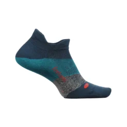 Feetures Unisex Elite Ultra Light No Show Tab Socks - Trek Teal