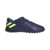 ADIDAS JR Nemeziz Messi Tango 19.3 TF Soccer Shoe - Tech Indigo/Signal Green/Glory Purple