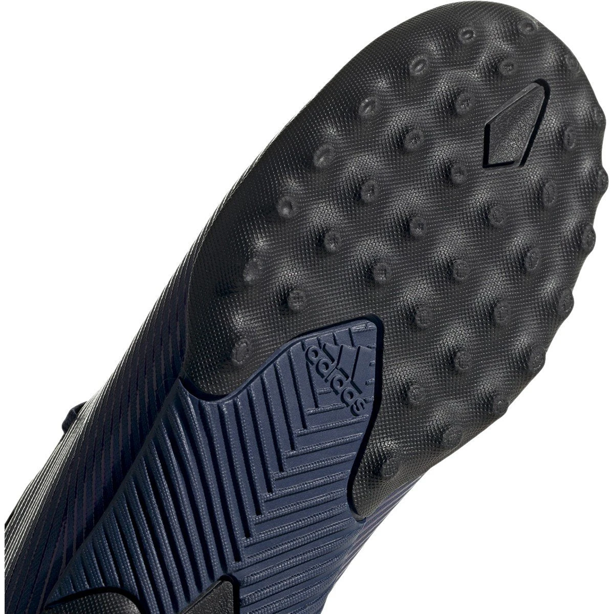 ADIDAS JR Nemeziz Messi Tango 19.3 TF Soccer Shoe - Tech Indigo/Signal Green/Glory Purple 6 ADIDAS JR Nemeziz Messi Tango 19.3 TF Soccer Shoe - Tech Indigo/Signal Green/Glory Purple - Image 6