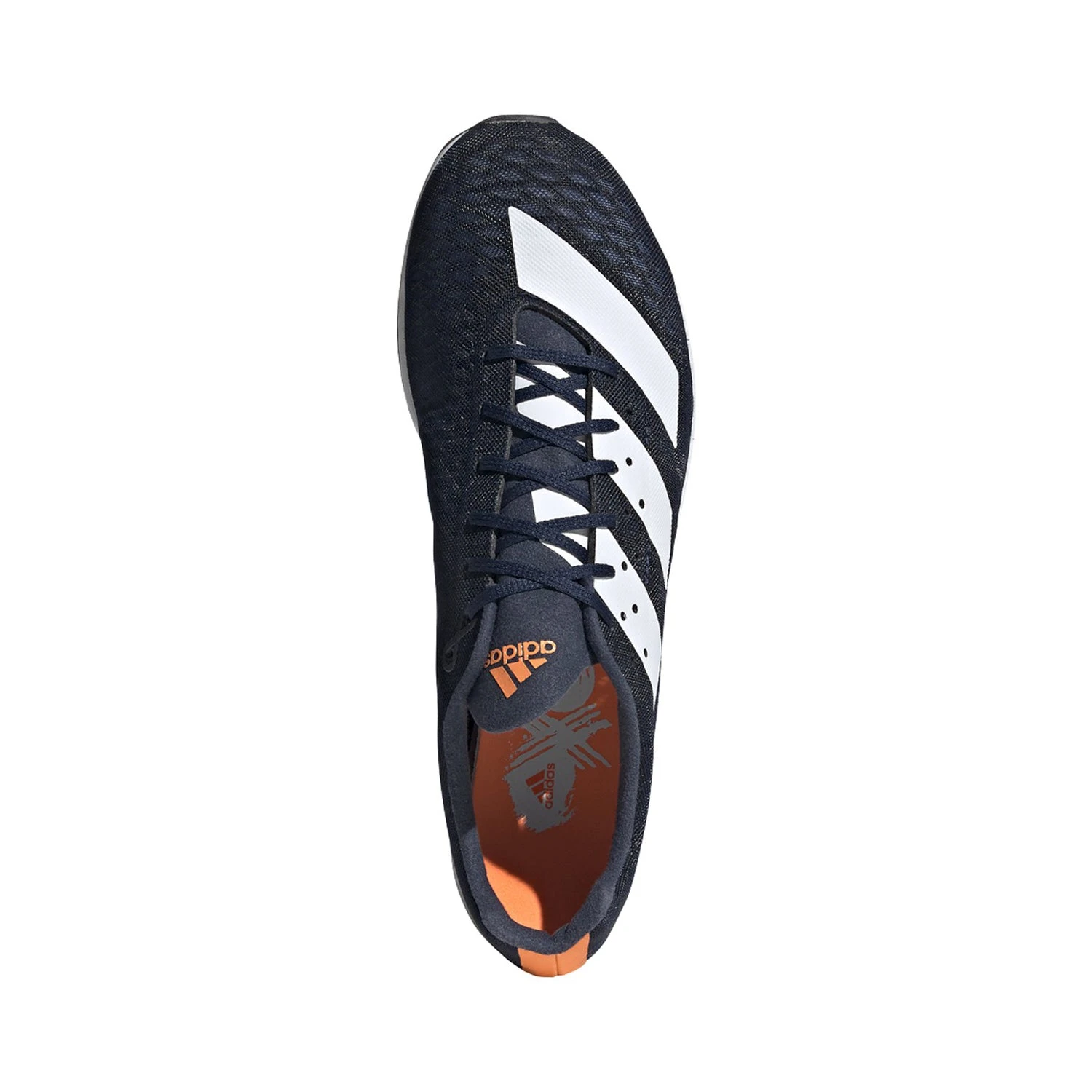ADIDAS Adizero XC Sprint Spike - Collegiate Navy/Footwear White/Signal Orange- Regular (D) 2 ADIDAS Adizero XC Sprint Spike - Collegiate Navy/Footwear White/Signal Orange- Regular (D) - Image 2
