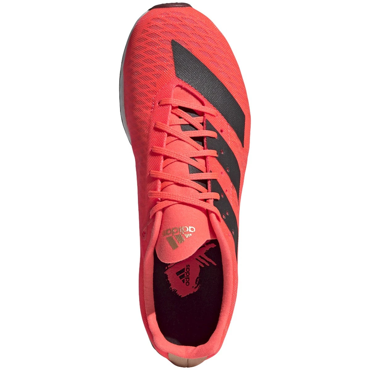 ADIDAS Women's Adizero XC Sprint Spike - Signal Pink/Core Black/TWR White- Regular (B) 2 ADIDAS Women's Adizero XC Sprint Spike - Signal Pink/Core Black/TWR White- Regular (B) - Image 2