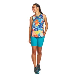 Women's Run All Day Tank - Blu Collage 10 Women's Run All Day Tank - Blu Collage -Patagonia Shop EILkupHE