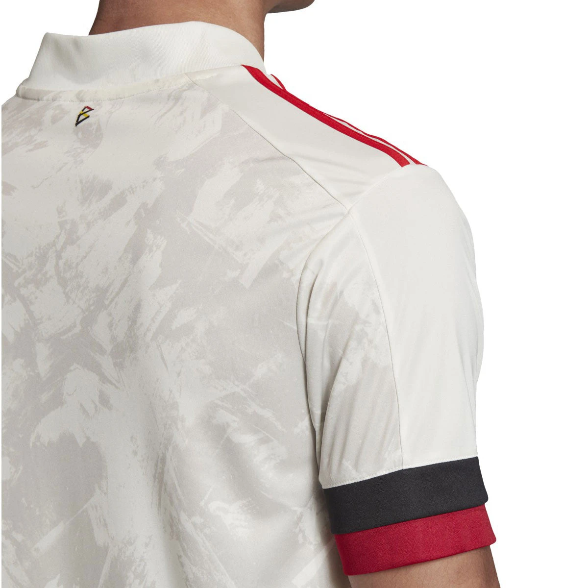 ADIDAS Belgium 2020/21 Away Jersey - Off White 4 ADIDAS Belgium 2020/21 Away Jersey - Off White - Image 4
