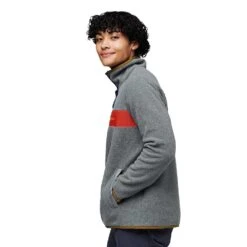 Cotopaxi Men's Teca Fleece Pullover - Volcanic Action -Patagonia Shop F22 M Teca Fleece Pullover Volcanic Action 1354