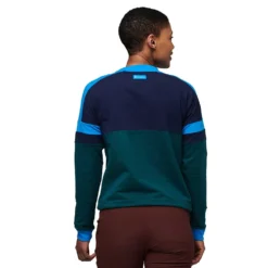 Cotopaxi Women's Bandera Organic Sweatshirt - Maritime/Deep Ocean -Patagonia Shop F22 W Bandera Sweatshirt Maritime Deep Ocean 235