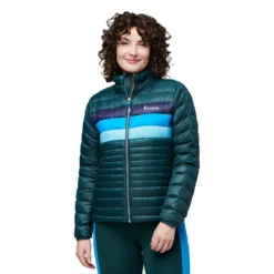 Cotopaxi Women's Fuego Down Jacket - Deep Ocean Stripes 6 Cotopaxi Women's Fuego Down Jacket - Deep Ocean Stripes -Patagonia Shop F22 W Fuego Down Jacket Deep Ocean Stripes 1083