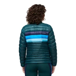 Cotopaxi Women's Fuego Down Jacket - Deep Ocean Stripes 7 Cotopaxi Women's Fuego Down Jacket - Deep Ocean Stripes -Patagonia Shop F22 W Fuego Down Jacket Deep Ocean Stripes 1107