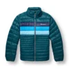 Cotopaxi Women's Fuego Down Jacket - Deep Ocean Stripes