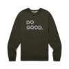 Cotopaxi Men's Do Good Organic Crew Sweatshirt - Woods