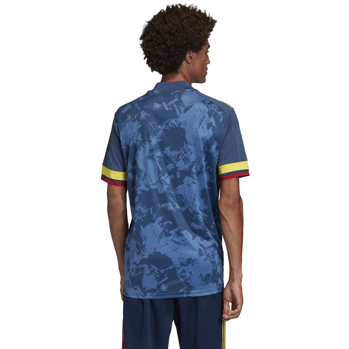 ADIDAS Columbia 2020/21 Away Jersey - Night Marine 2 ADIDAS Columbia 2020/21 Away Jersey - Night Marine - Image 2