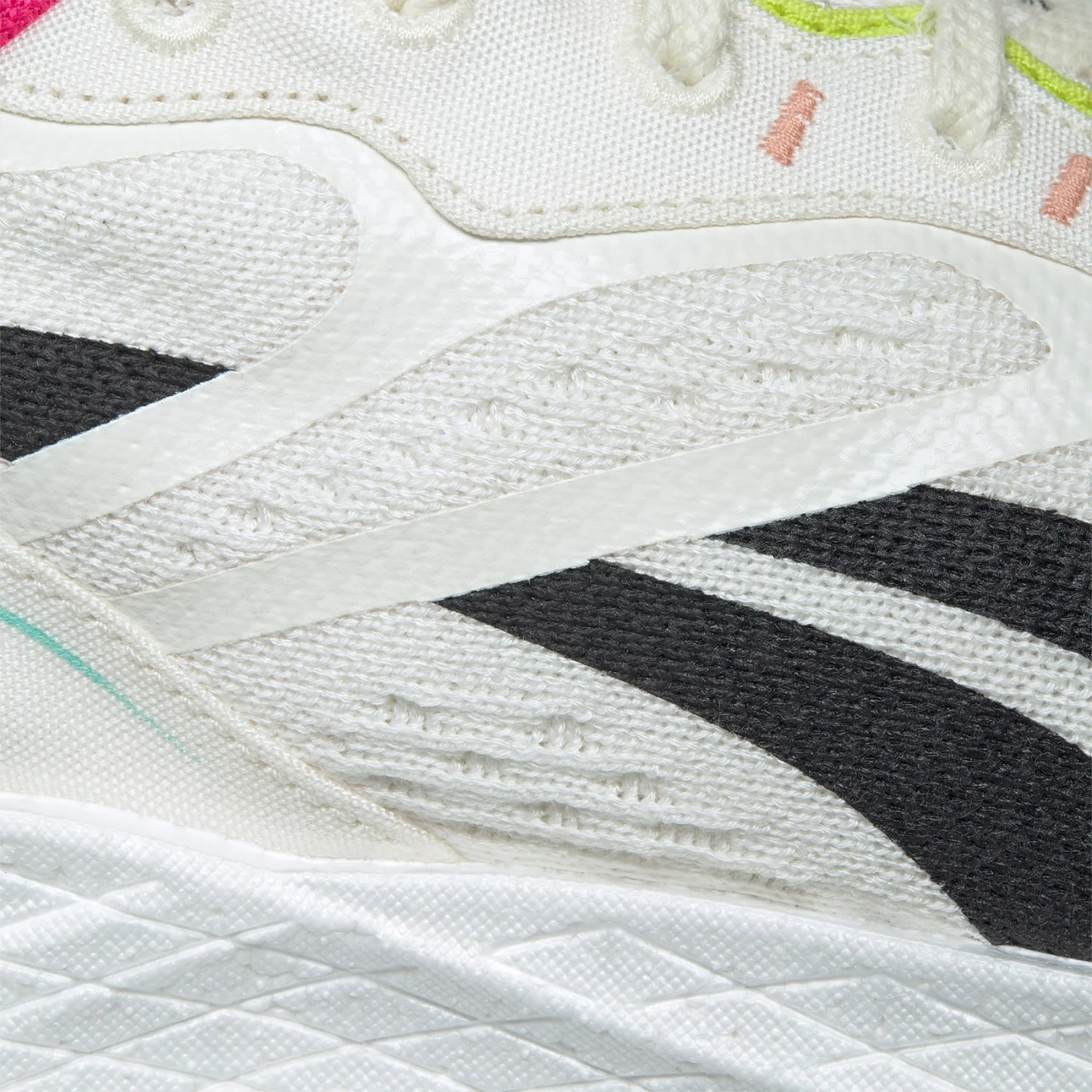 Reebok Men's Floatride Energy GROW Running Shoes - Non Dyed/Core Black/Pursuit Pink- Regular (D) - Image 7