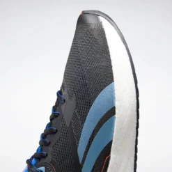 Reebok Men's Floatride Energy Symmetros Running Shoe - Night Black/Court Blue/Orange Flame - Regular (D) -Patagonia Shop Floatride Energy Symmetros Men s Running Shoes Black FW9396 42 detail