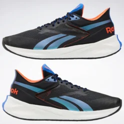 Reebok Men's Floatride Energy Symmetros Running Shoe - Night Black/Court Blue/Orange Flame - Regular (D) -Patagonia Shop Floatride Energy Symmetros Men s Running Shoes Black FW9396 52 standard