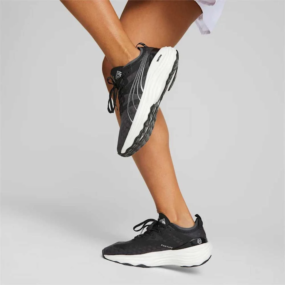 Women's ForeverRun Nitro Running Shoe - Puma Black- Regular (B) 3 Women's ForeverRun Nitro Running Shoe - Puma Black- Regular (B) - Image 3