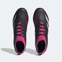 ADIDAS Unisex Predator Accuracy 2 FG Soccer Shoe - Core Black/Ftwr White/Team Shock Pink 2 - Regular (D) 10 ADIDAS Unisex Predator Accuracy 2 FG Soccer Shoe - Core Black/Ftwr White/Team Shock Pink 2 - Regular (D) -Patagonia Shop GW4586 upper