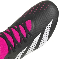 ADIDAS Unisex Predator Accuracy .3 FG Soccer Shoe - Core Black/Ftwr White/Team Shock Pink 2 - Regular (D) -Patagonia Shop GW4589 03