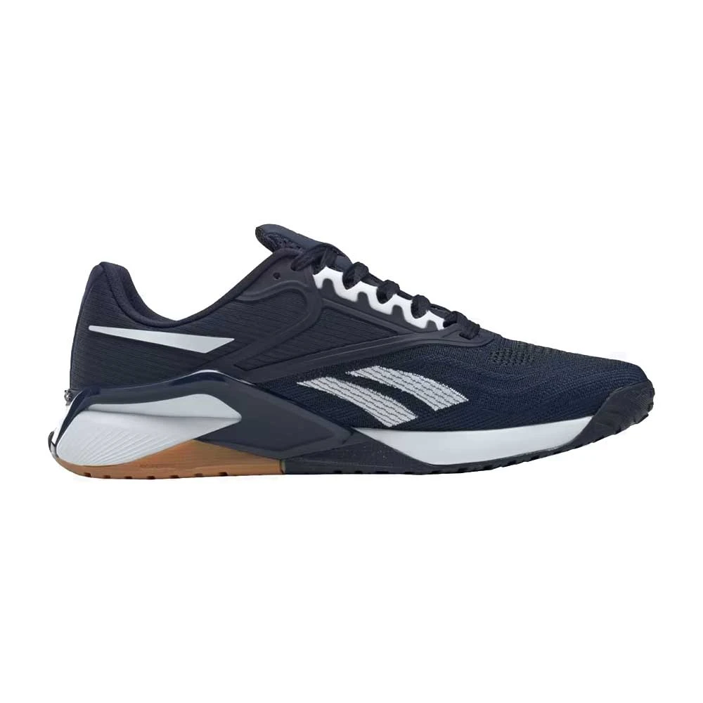 Reebok Men's Nano X2 Training Shoe - White/Core Black/Vector Blue- Regular (D) 1 Reebok Men's Nano X2 Training Shoe - White/Core Black/Vector Blue- Regular (D)