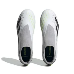 ADIDAS Unisex Predator Accuracy .3 Laceless FG - Cloud White/ Core Black / Lucid Lemon- Regular (D) 10 ADIDAS Unisex Predator Accuracy .3 Laceless FG - Cloud White/ Core Black / Lucid Lemon- Regular (D) -Patagonia Shop GZ0021 02 standard