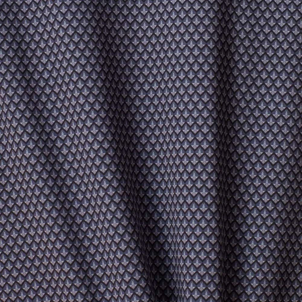 Men's Golf Sport Polo - Black Geo 5 Men's Golf Sport Polo - Black Geo - Image 5