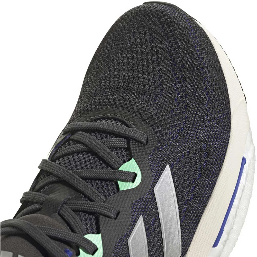 ADIDAS Men's Solar Glide 6 Running Shoe - Carbon/Silver Met/Pulse Mint - Regular (D) 2 ADIDAS Men's Solar Glide 6 Running Shoe - Carbon/Silver Met/Pulse Mint - Regular (D) - Image 2