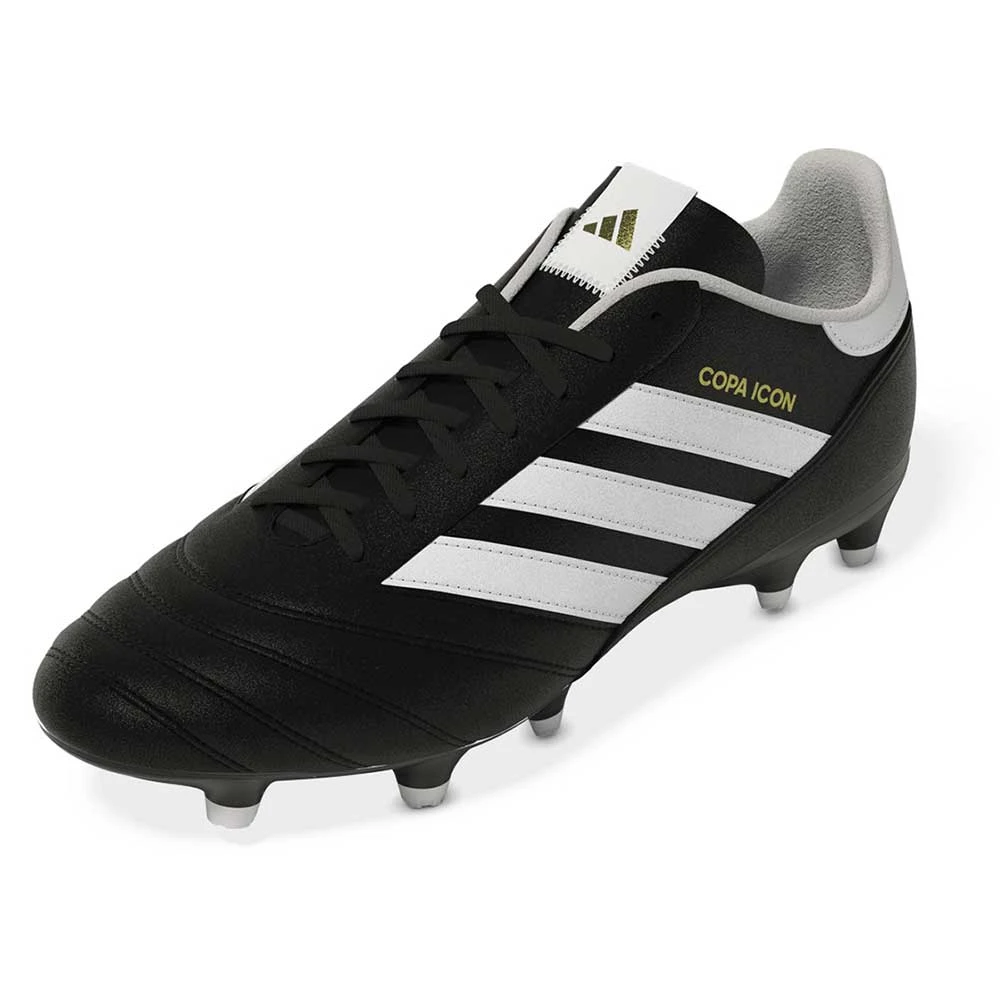 ADIDAS Unisex Copa Icon FG Soccer Shoe - Core Black/Ftwr White - Regular (D) 3 ADIDAS Unisex Copa Icon FG Soccer Shoe - Core Black/Ftwr White - Regular (D) - Image 3