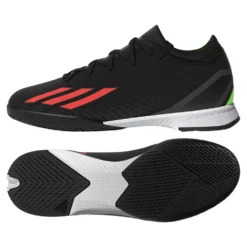 ADIDAS JR X Speedportal .3 IN Soccer Shoe - Core Black/Solar Red/Team Solar Green - Regular (D) 6 ADIDAS JR X Speedportal .3 IN Soccer Shoe - Core Black/Solar Red/Team Solar Green - Regular (D) -Patagonia Shop HR1792