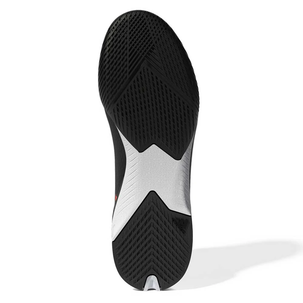 ADIDAS JR X Speedportal .3 IN Soccer Shoe - Core Black/Solar Red/Team Solar Green - Regular (D) 4 ADIDAS JR X Speedportal .3 IN Soccer Shoe - Core Black/Solar Red/Team Solar Green - Regular (D) - Image 4