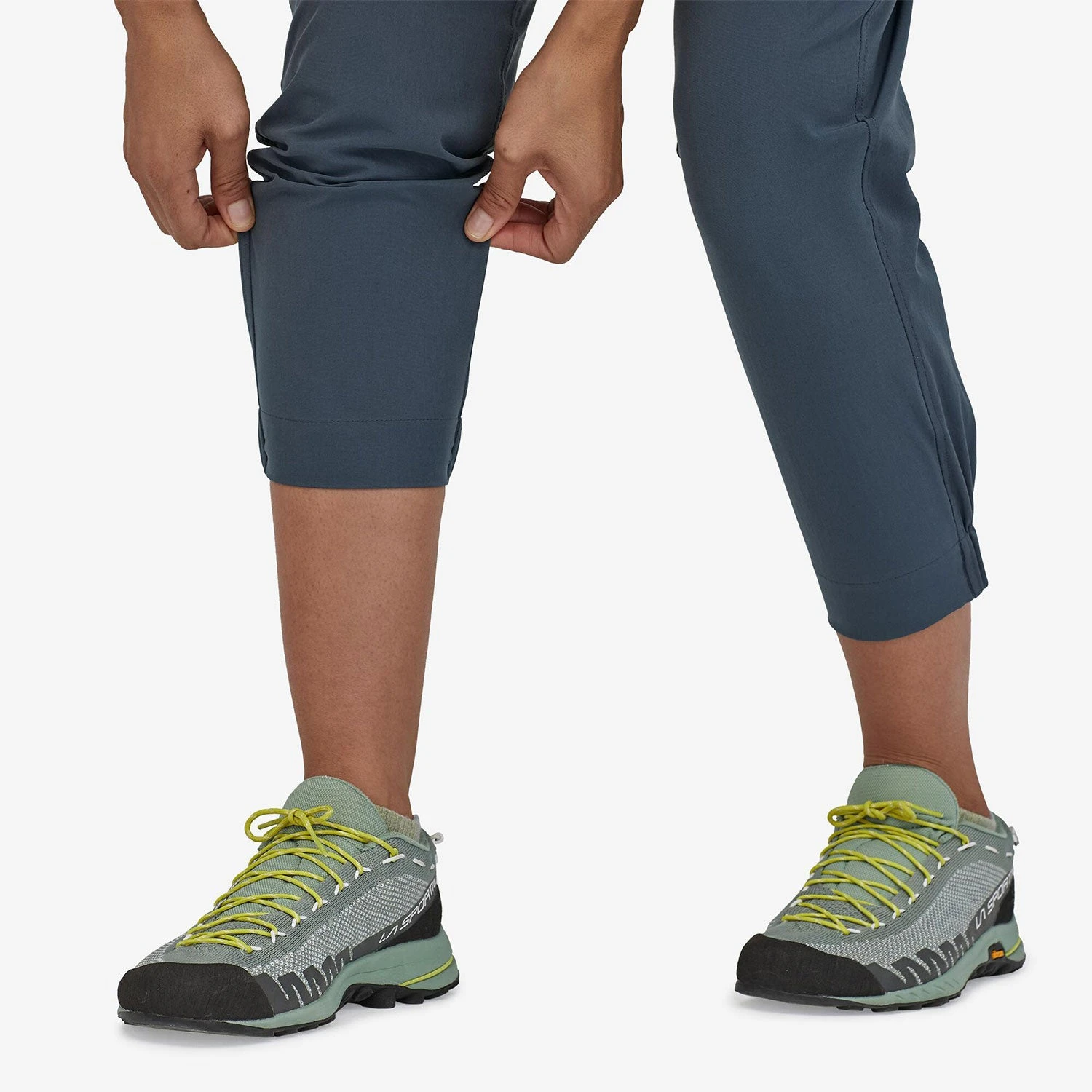 Patagonia Women's Happy Hike Studio Pant - Ink Black 2 Patagonia Women's Happy Hike Studio Pant - Ink Black - Image 2