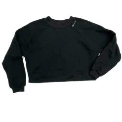 Women's Love To Run Raglan Pullover Fleece - Black/Grey/Dusty Orchid