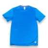 Men's EcoTech Short Sleeve - Blue Aster/Dark Gray Woven Gazelle Patch