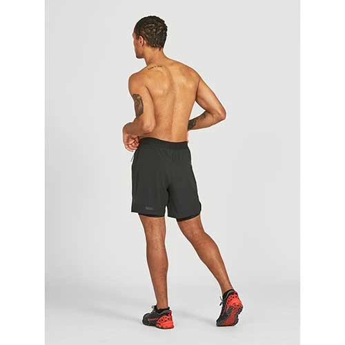 Men's 7" AFO Traverse 2-in-1 Running Short - Midnight 3 Men's 7" AFO Traverse 2-in-1 Running Short - Midnight - Image 3