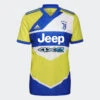 ADIDAS Juventes 21/22 3rd Jersey - Shock Yellow/Hi Res Blue