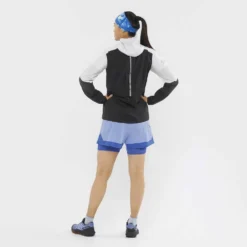 Salomon Women's Pulsar Trail Shoe- Velvet Morning- Regular (B) -Patagonia Shop L41615000 a5a04ae906510d50aeb386371badb7f4