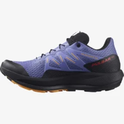 Salomon Women's Pulsar Trail Shoe- Velvet Morning- Regular (B) -Patagonia Shop L41615000 b20959286976563d7734691f2cf501d2