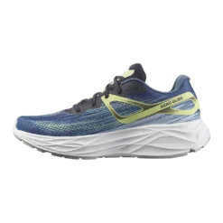 Salomon Men's Aero Glide Running Shoe- Blue Ashes/Dark Sapphire/Sunny Lime- Regular (D) -Patagonia Shop L47049200 e608f10ff40abd98ac04d0abc7269171