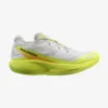 Salomon Men's Phantasm 2 Running Shoe - White/Safety Yellow/Metal - Regular (D)