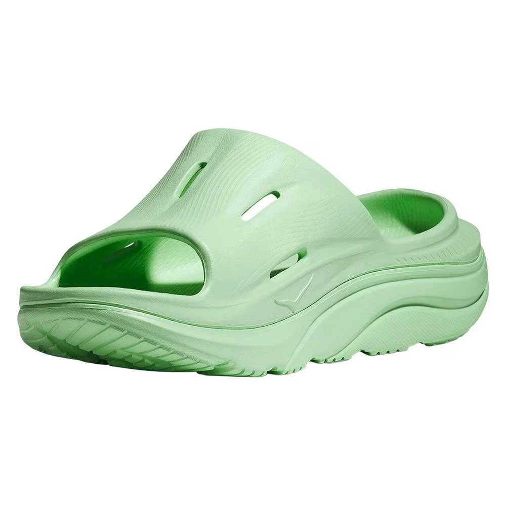 Hoka Unisex Ora Recovery Slide 3 - Lime Glow/Lime Glow - Regular (D) 4 Hoka Unisex Ora Recovery Slide 3 - Lime Glow/Lime Glow - Regular (D) - Image 4