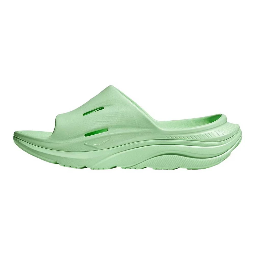 Hoka Unisex Ora Recovery Slide 3 - Lime Glow/Lime Glow - Regular (D) 3 Hoka Unisex Ora Recovery Slide 3 - Lime Glow/Lime Glow - Regular (D) - Image 3