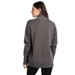 LOLE Women's Organic Cotton Cardigan - Magnet -Patagonia Shop LSW4288 BB04 4 1900x e7cd123c 1728 4066 bfeb 8bd558e07443