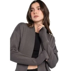 LOLE Women's Organic Cotton Cardigan - Magnet -Patagonia Shop LSW4288 BB04 8 1900x fe9d501e 6402 44fd bb95 4f063a623c3b