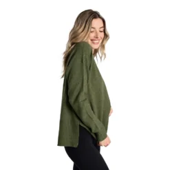 LOLE Women's Camille Crew Neck Sweater - Taraggon Heather -Patagonia Shop LSW4356 V802 2 1900x 6d06ff0b 908d 427b 87bf 59e1930666b4