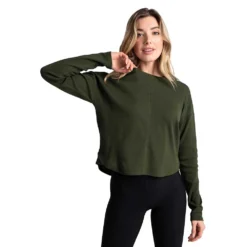 LOLE Women's Classic Crew - Kombu